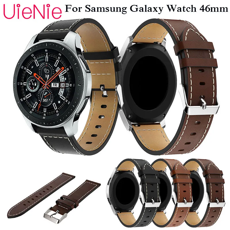 22mm business Leather wristband Strap for Samsung Gear S3 bracelet huami amazfit stratos 2 2S replace accessories | Наручные часы