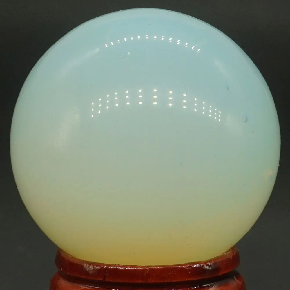 

40MM Gemstone Opalite Sphere Crystal Ball Reiki Healing Globe Home Decor