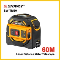 sndway new laser distance meter laser rangefinder multi function self locking hand tool device laser range finder