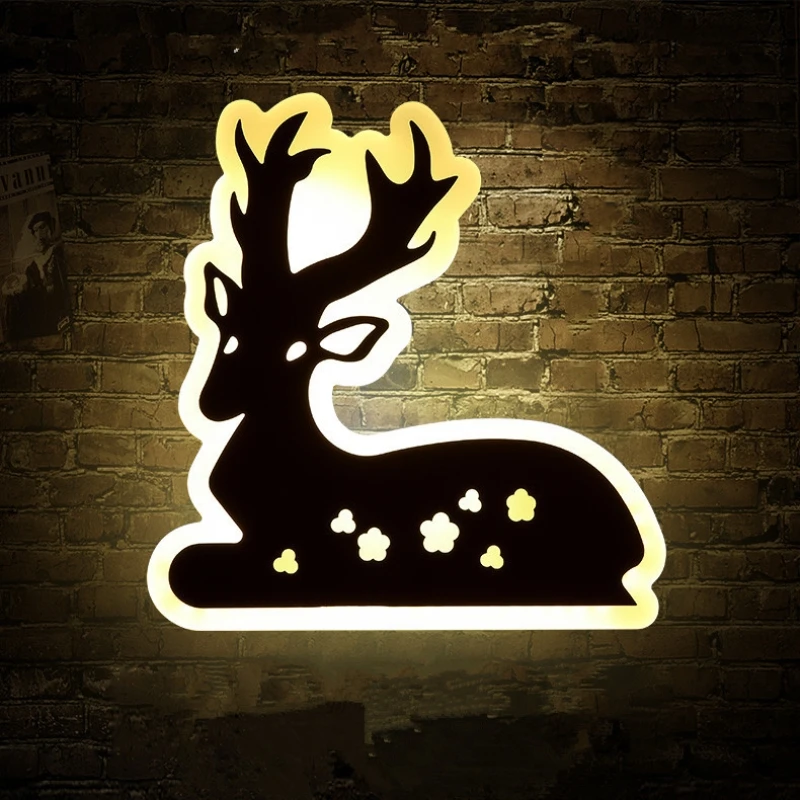 Современный настенный светильник GZMJ в стиле страны чудес дизайнерский ночник с