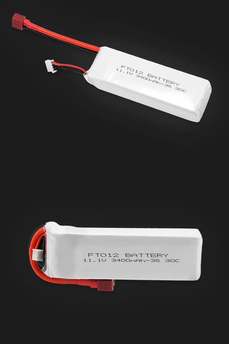 1 шт. модернизированная литий полимерная батарея Rc FT012S 11 В 3400 мАч 30C 3S сменная для