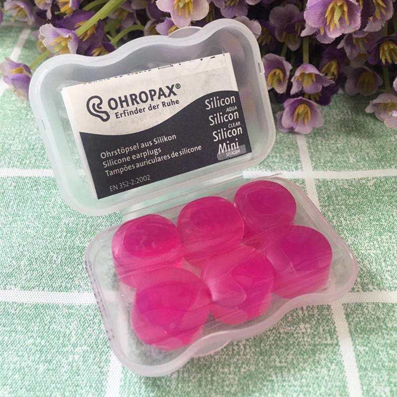Детские защитные наушники мягкие силиконовые водонепроницаемые затычки для