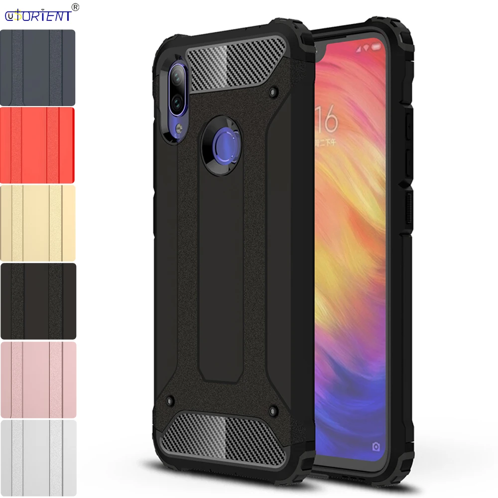 Чехол-бампер для Xiaomi Redmi Note 7 гибридный армированный чехол с полным покрытием Xaomi