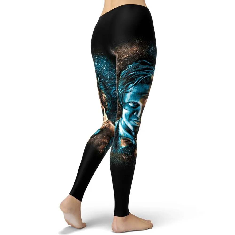 Женские леггинсы Doctor Who для фитнеса с принтом женщин брюки | Женская одежда