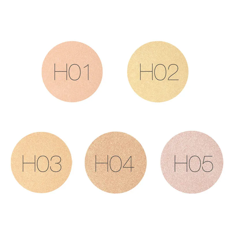 Focallure бренд Румяна для лица Пудра хайлайтер пудра палитра Блестящий бронзер