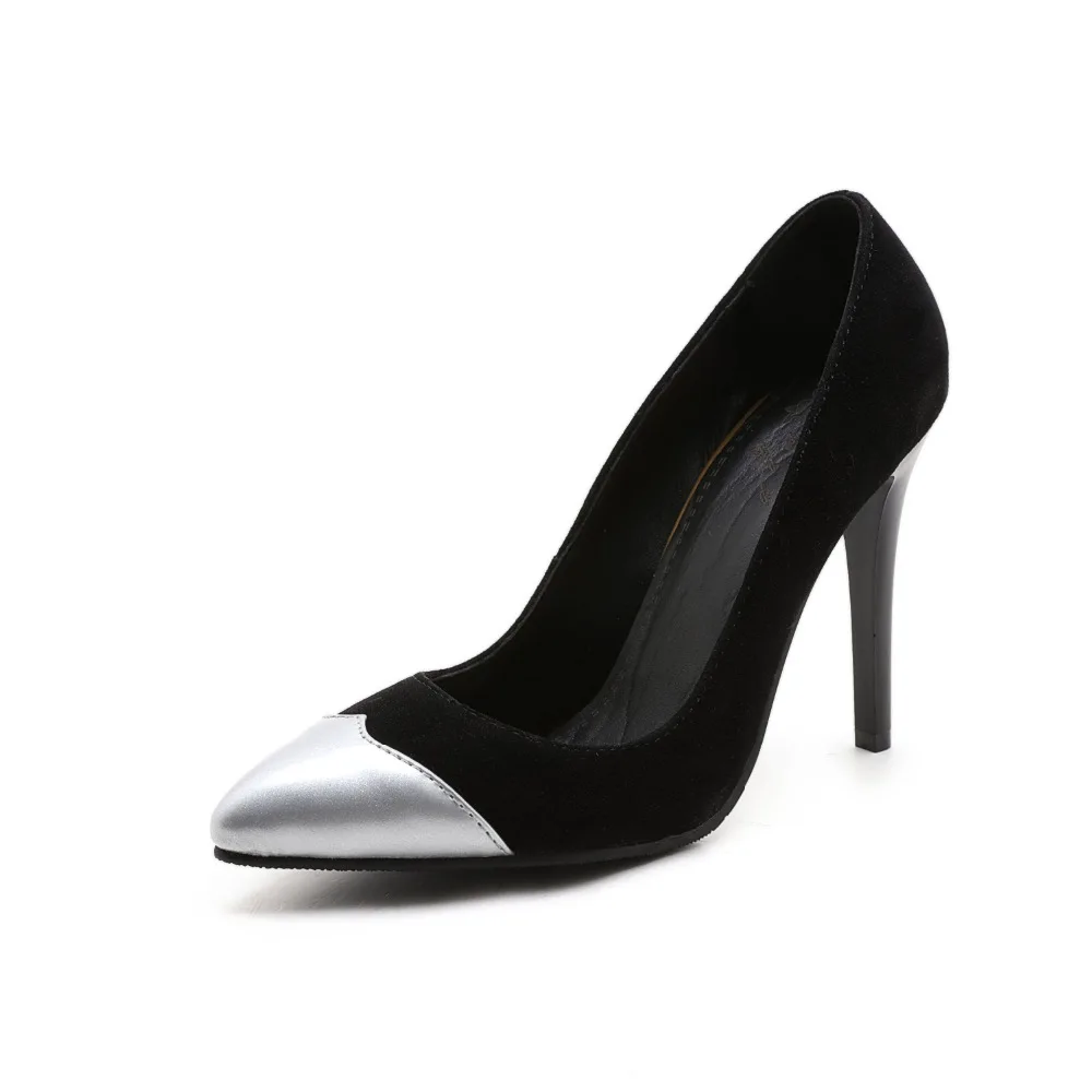 Белые Туфли Женщина На Высоких Каблуках Насосы Квадратных пряжки Высокие