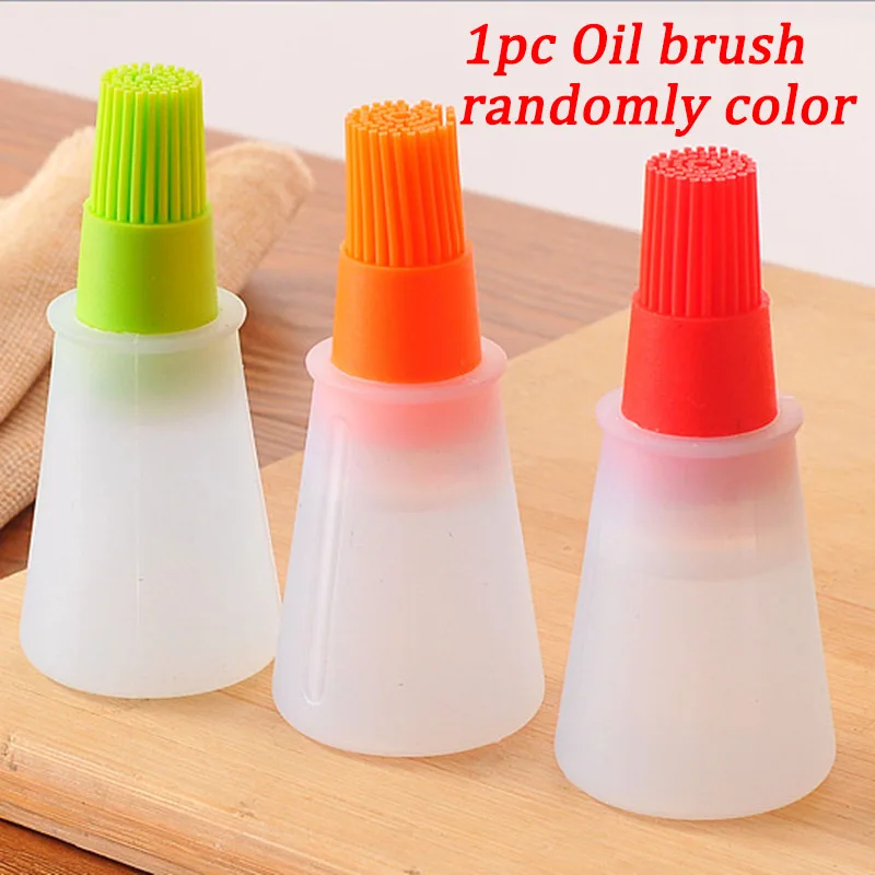 Oil brush Антипригарные инструменты для приготовления кондитерских изделий силиконовые кухонные инструменты силиконовая форма швейцарские инструменты для приготовления пищи - Цвет: Oil brush