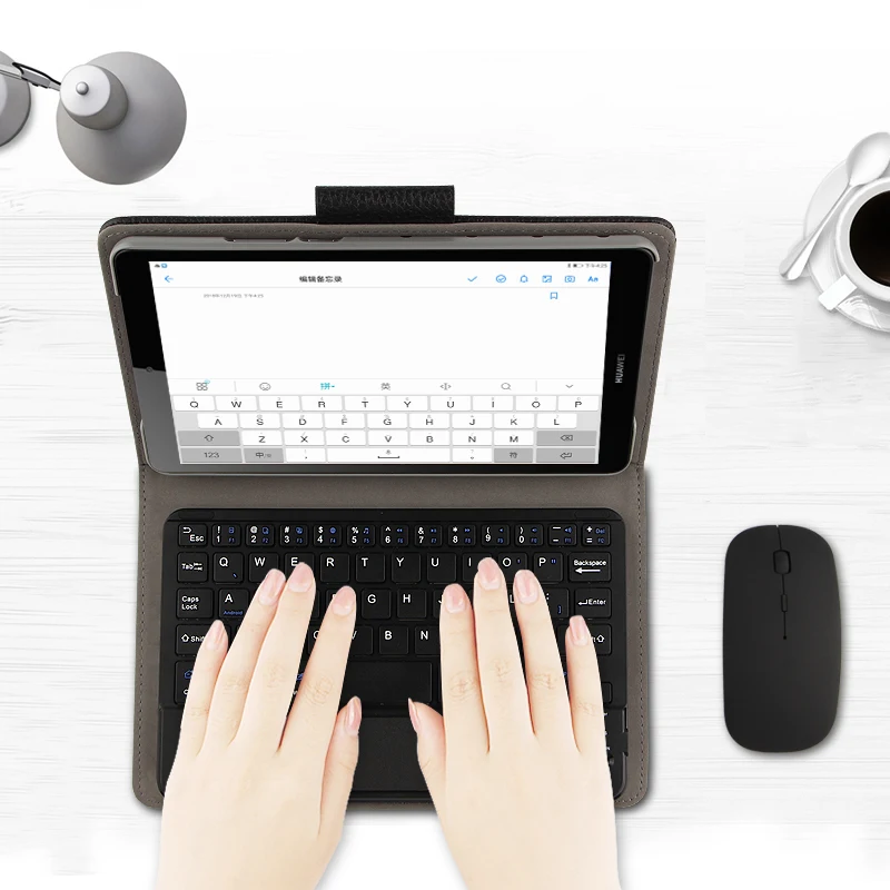 Чехол для Huawei Mediapad M5 lite 8 0 дюйма Женская Bluetooth клавиатура защитный чехол из