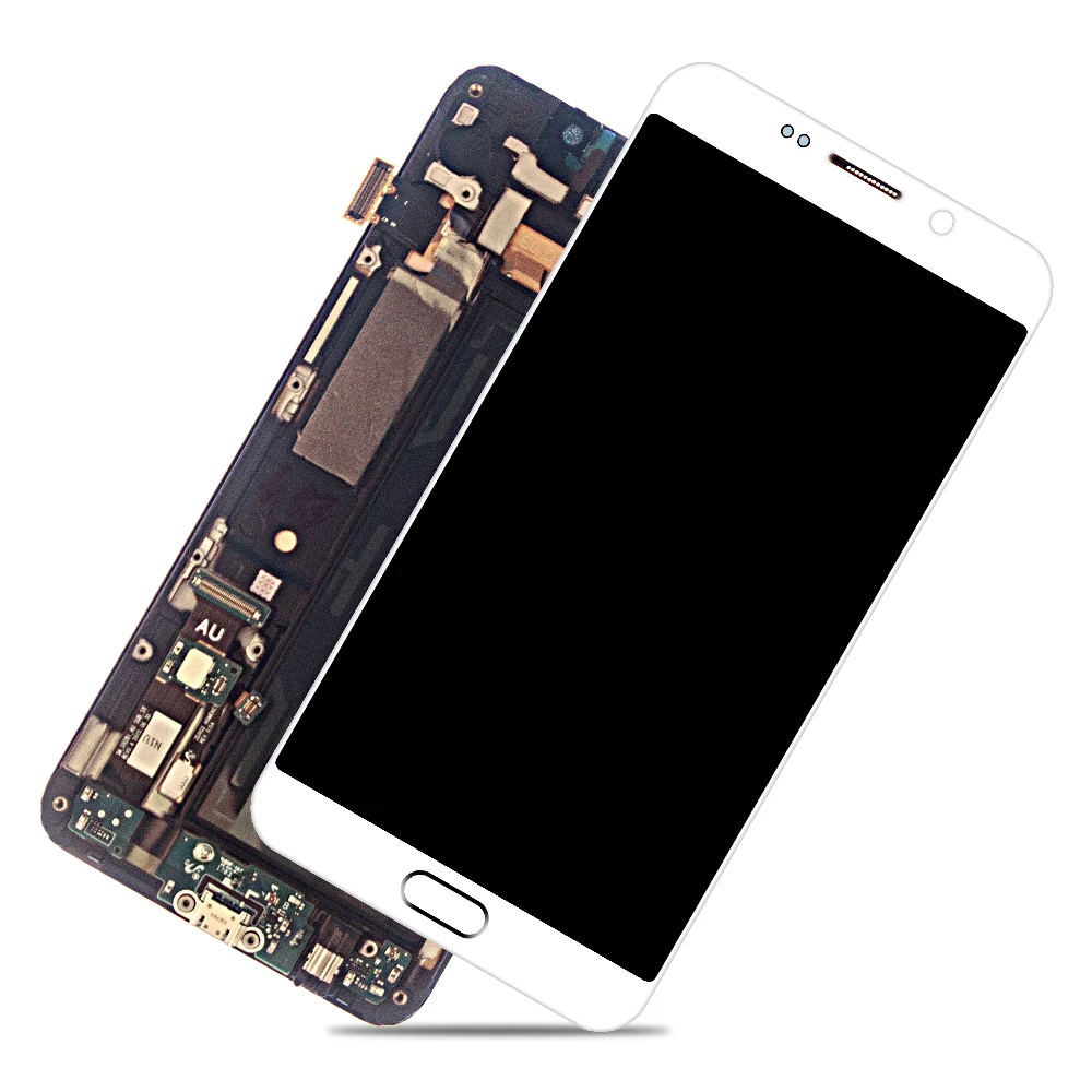 ЖК-дисплей для samsung Galaxy S6 Edge Plus ЖК-дисплей с сенсорным экраном для samsung G928 без burnshadow без битых пикселей