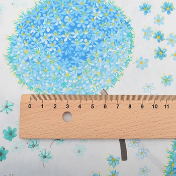 A 1 piece 50x160cm Печатная саржевая хлопковая ткань для лоскутного шитья DIY/ткань для детей/простыня, подушка, подушка, материал для штор - Цвет: A 1 piece 50x160cm