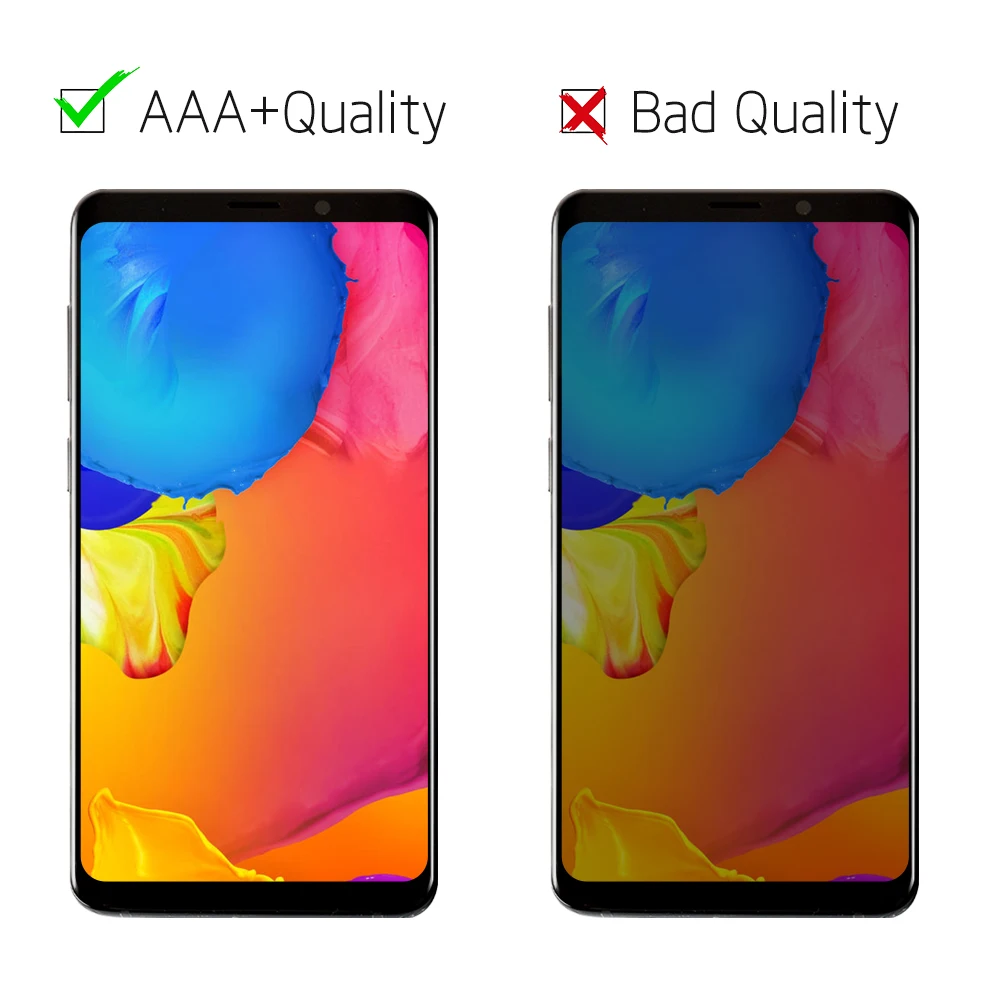 Оригинальный супер AMOLED 5 8 для Samsung Galaxy S9 G960 Plus G965 ЖК дисплей сенсорный экран