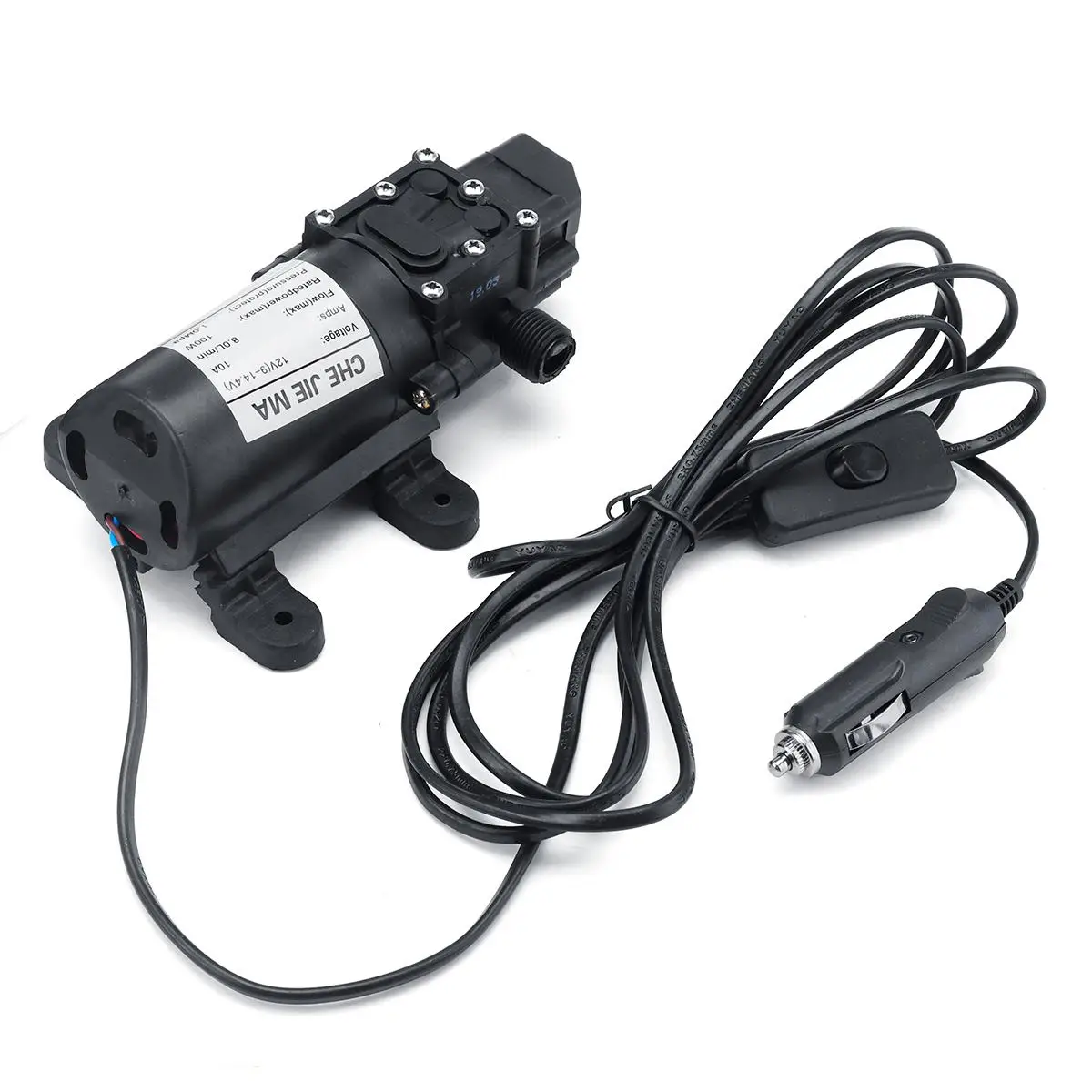 DC 12V 160Psi Water High Pressure Diaphragm Pump Self Priming Automatic Switch | Обустройство дома