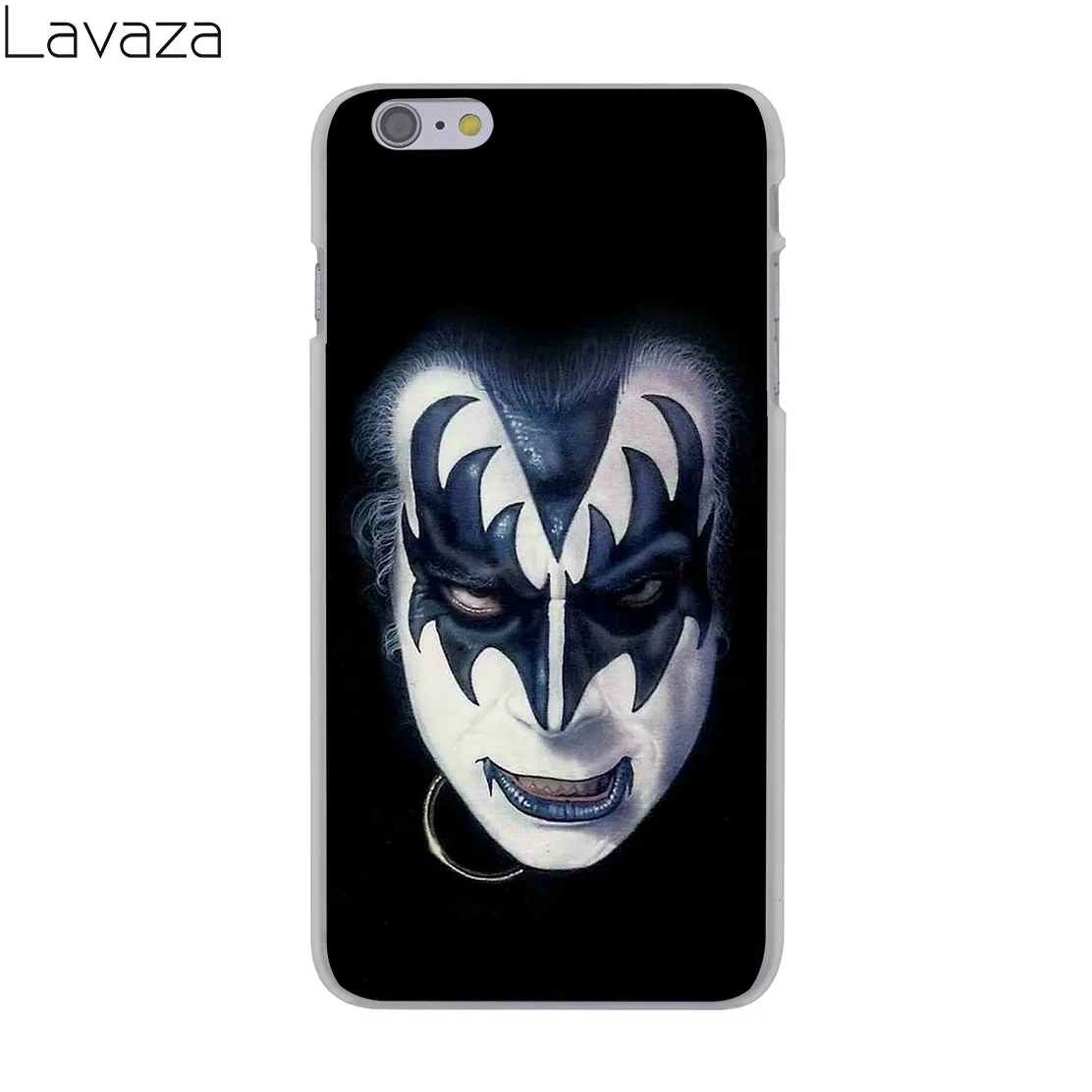 Жесткий чехол Lavaza Gene simmonkiss band для iPhone XR X 11 Pro XS Max 8 7 6 6S 5 5S SE 4S 4 10|case a|case pluscase for |
