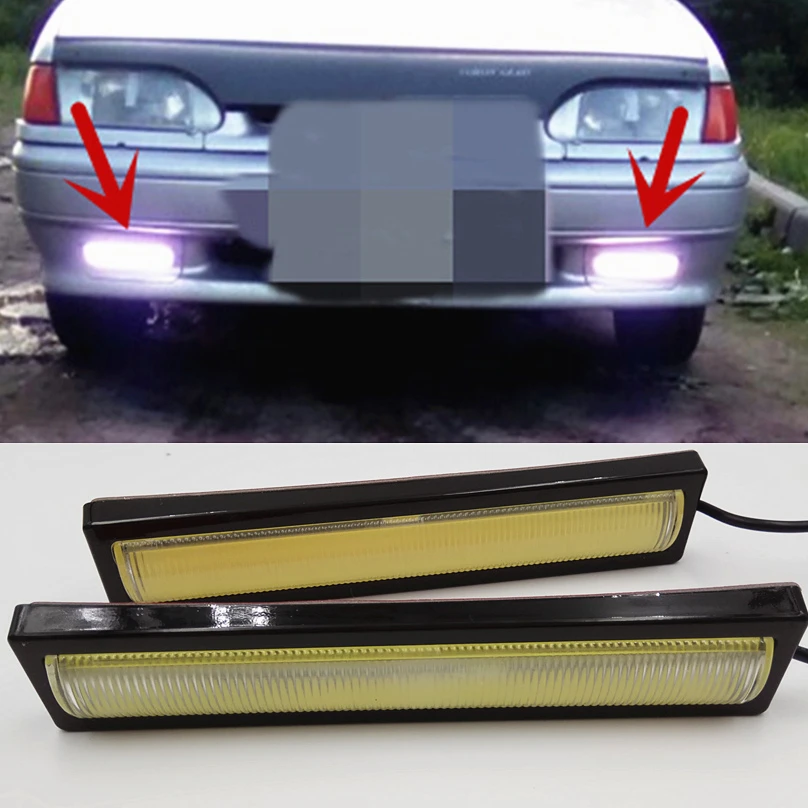 Автомобильный мигающий автомобильный Стайлинг DRL Дневной ходовой светильник