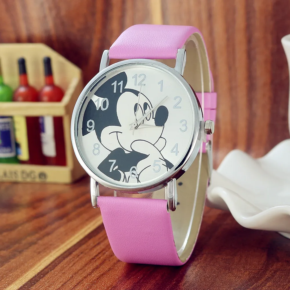 Reloj infantil детские часы с 3D мышкой для девочек и мальчиков подарок студентам Модные