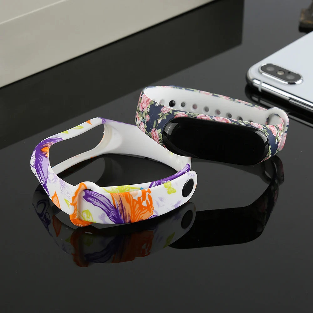 Цветной mi Band 3 ремешок сменный Браслет для Xiaomi mi band 3 силиконовый браслет Correa mi 3 ремень с разнообразными цветами