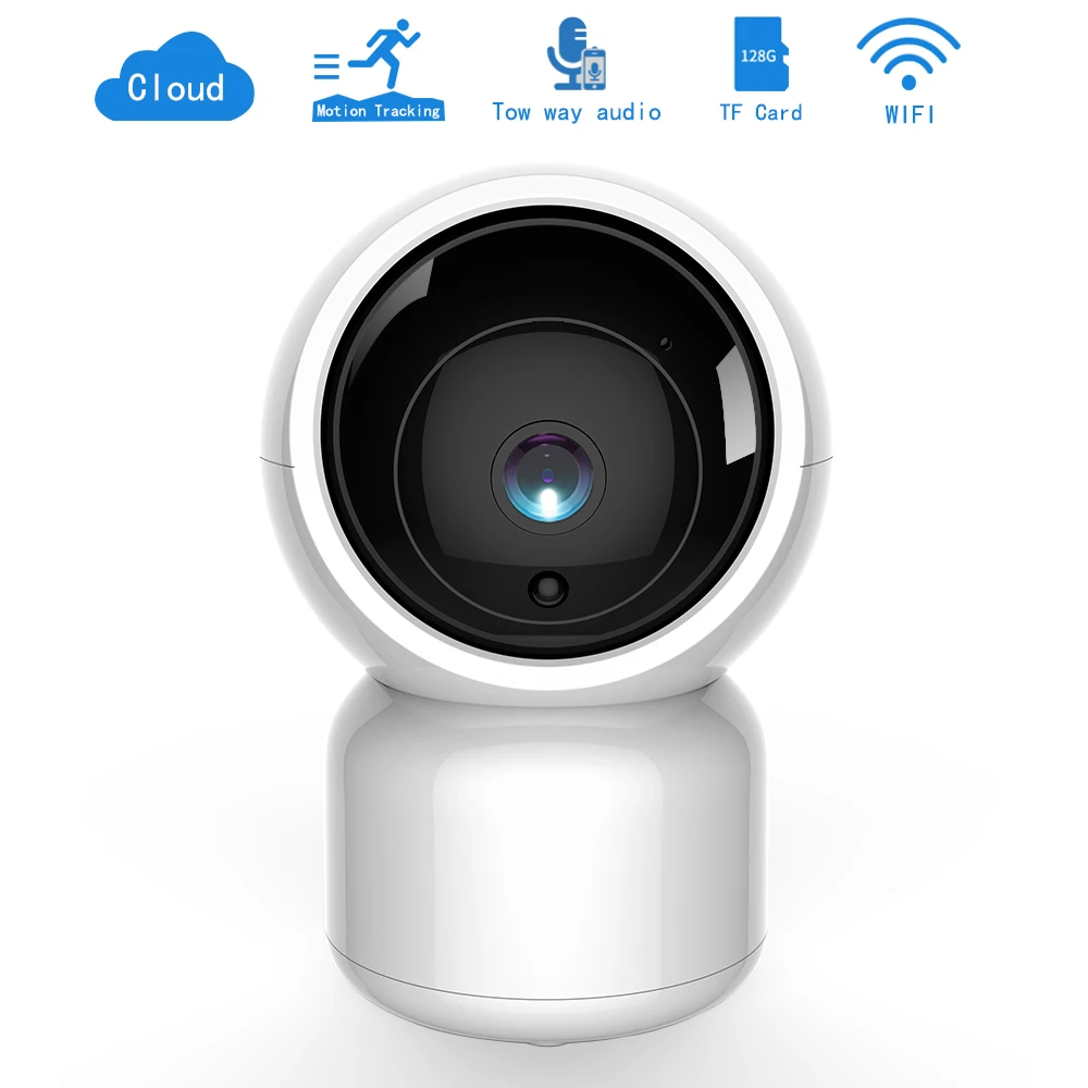 Домашняя охранная Wifi ip-камера 1080P Full HD с автоматическим отслеживанием PTZ ip-камера ИК без светильник ночного видения беспроводная детская CCTV камера наблюдения