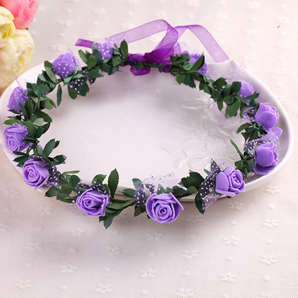 Женская повязка на голову с цветочным принтом 1 шт. |