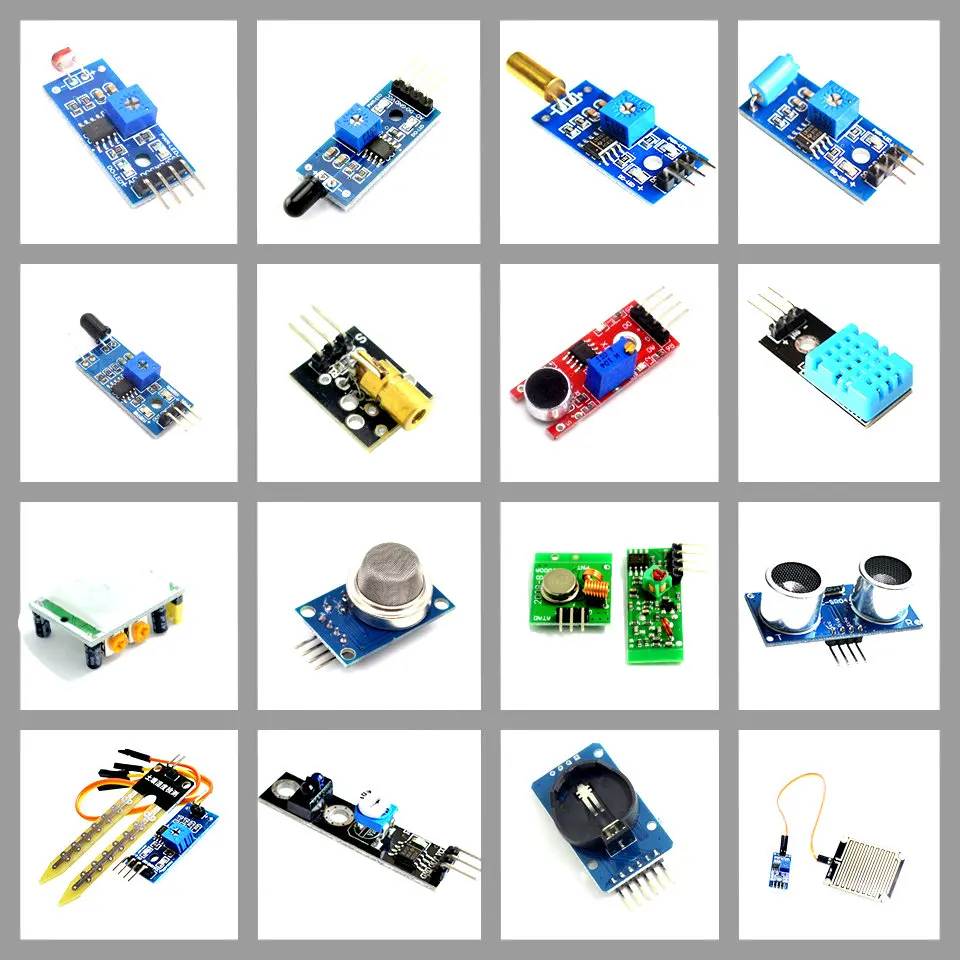 Модуль датчика 16 в 1 Raspberry Pi модуль видов датчиков для R3 Sensor s MEGA 2560 подходит
