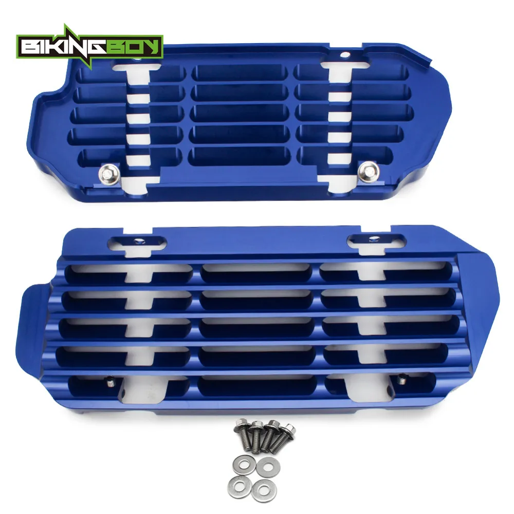 Защита радиатора BIKINGBOY для Yamaha YZ 125 YZ250 05 06 07 08 09 10 11 12 13 14 15 16 17 18 крышка охлаждения