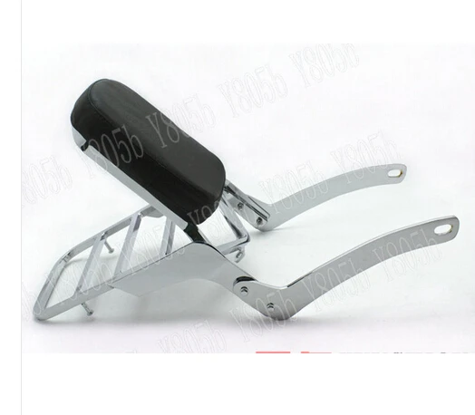 Backrest Sissy Bar Luggage Rack For Yamaha Virago XV125 XV250 All Year |