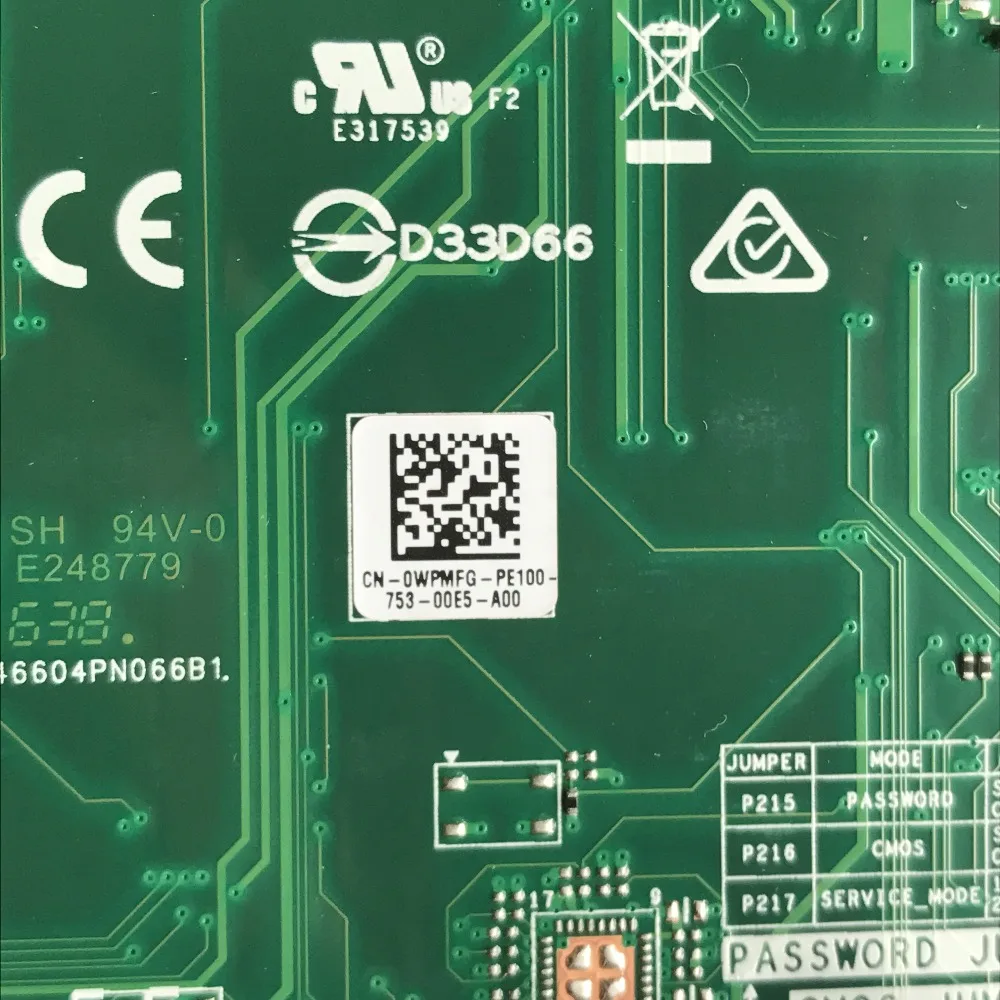 SZWXZY отлично подходит для Dell XPS 8910 материнская плата настольного компьютера CN 0WPMFG