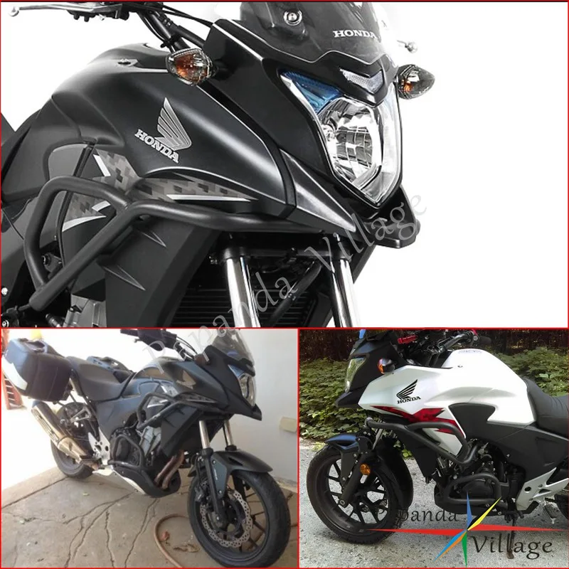 Стальная защита двигателя Papanda для мотоцикла удлинитель рамы Honda CB 400X 500X 2013