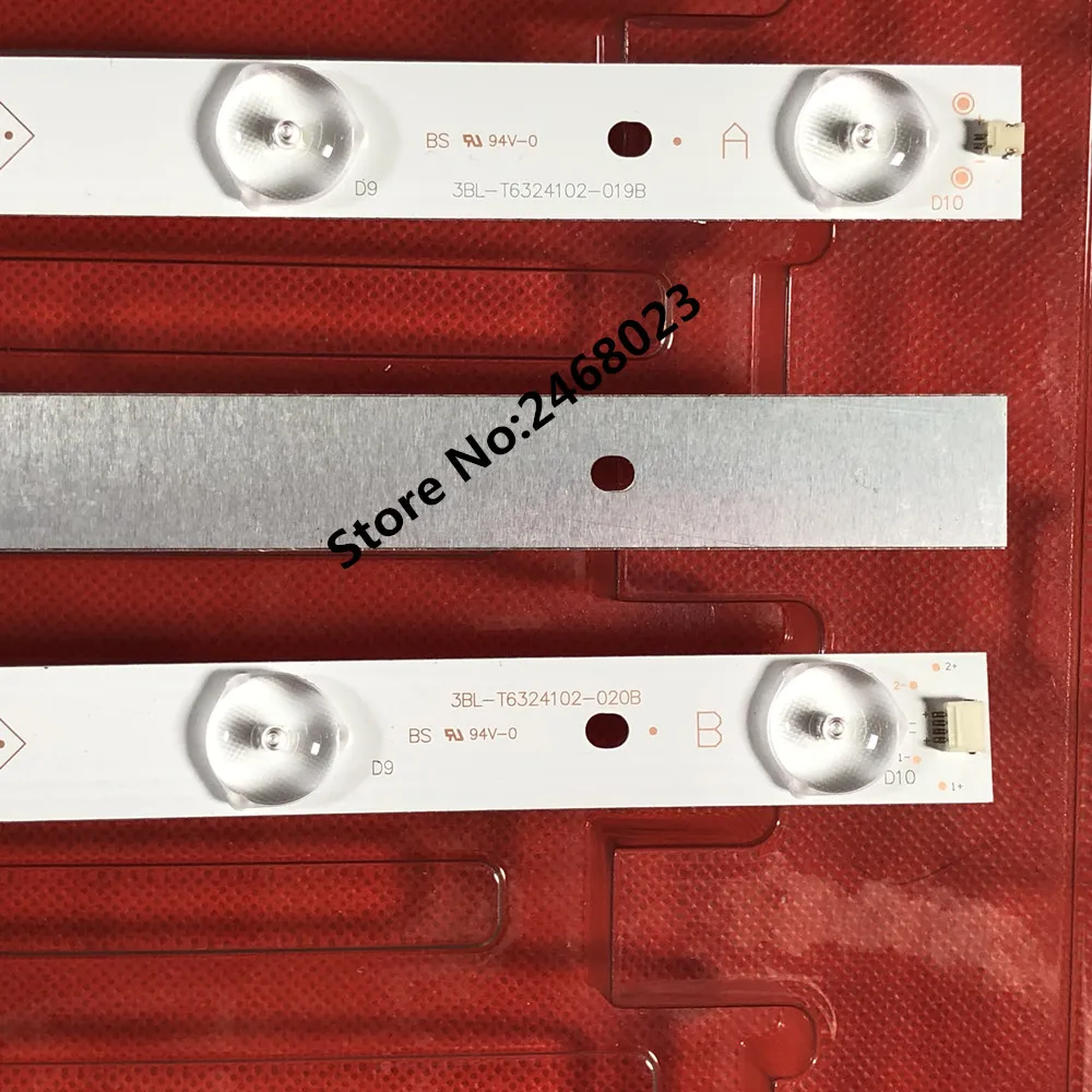 Светодиодный Подсветка для IC-A-HWT32D042 B2C6 D6Z6 180-W00-320000H 1 шт. = 10 светильник 63 см