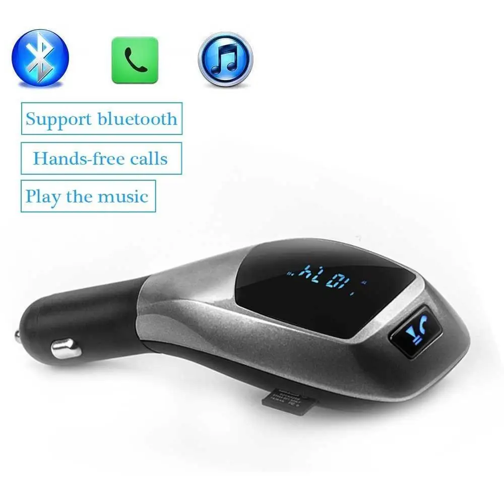Автомобильный MP3 аудио плеер Bluetooth FM передатчик беспроводной модулятор радио