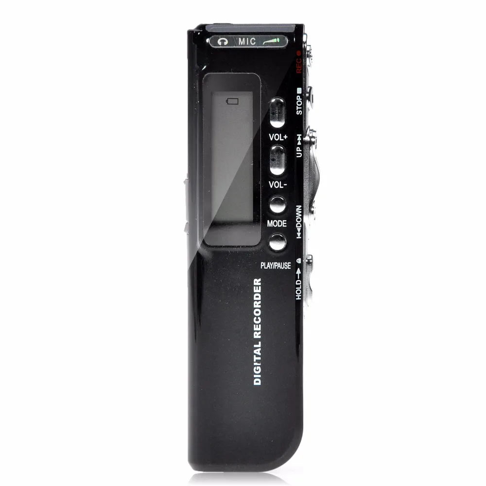 Горячая продажа N10 8GB Цифровой диктофон Диктофон MP3 плеер USB Flash поддерживает WMA ASF и