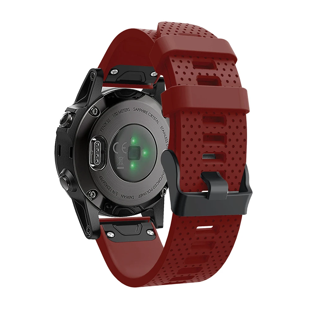 20 мм Ремешки для наручных часов Garmin Fenix 5S/5S Plus/6 S смарт часы быстро подходят мягкий