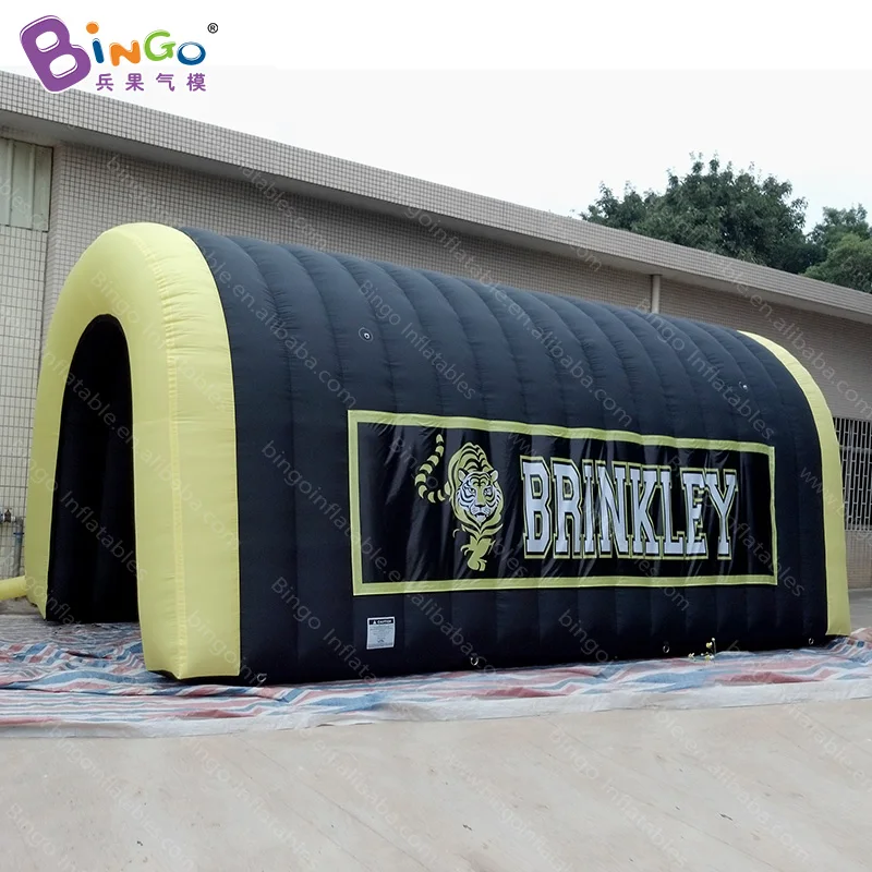 Personalized 7.2x3.5x3.5 meters inflatable football tunnel / tent inflatables tiger mascot toy tents | Игрушки и хобби