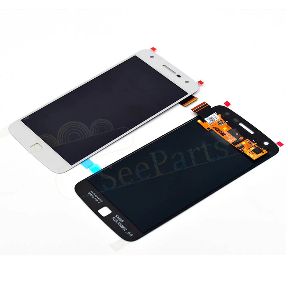 Для Motorola Moto Z Play ЖК-дисплей сенсорный экран дигитайзер для 5 &quotMoto lcd XT1635 XT1635-01 XT1635-02