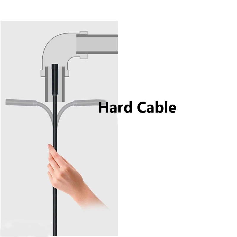 Hard Cable Тип-c Android USB эндоскоп камера 7,0 мм жесткий кабель ПК Android телефон эндоскоп Труба Тип c эндоскоп инспекционная мини-камера - Цвет: Hard Cable