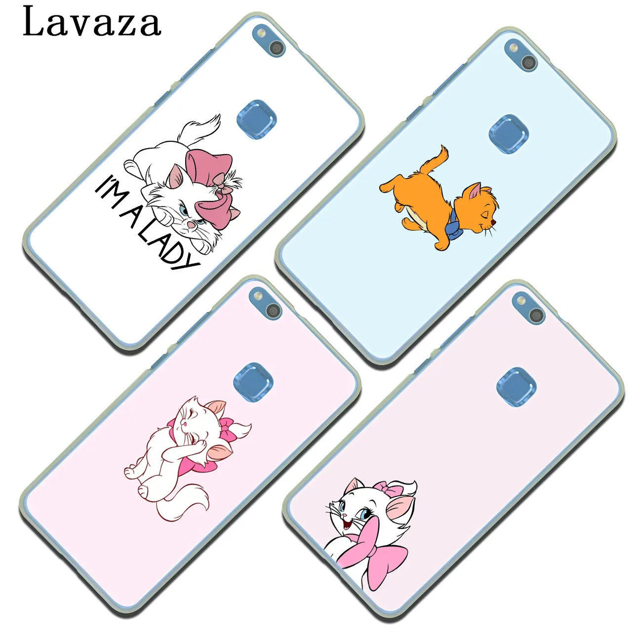 Чехол с рисунком аристократы Мари кошка для Huawei Y9 Y7 Prime 2019 2018 Honor 20 8A 8X 8 9 9X 10 Lite 7C 7X 6A