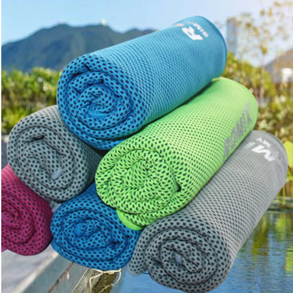 Sweatband охлаждающее полотенце Спорт Бег Велосипедный Спорт Аксессуары для спортивной одежды полотенце s улица, спортивный зал фитнес путешествия