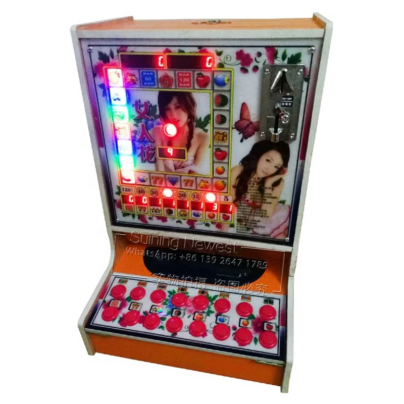 

Beautiful Lady Tabletop Fruit Casino Games Jackpot Bonus Gambling Games Square Roulette Slot Machine