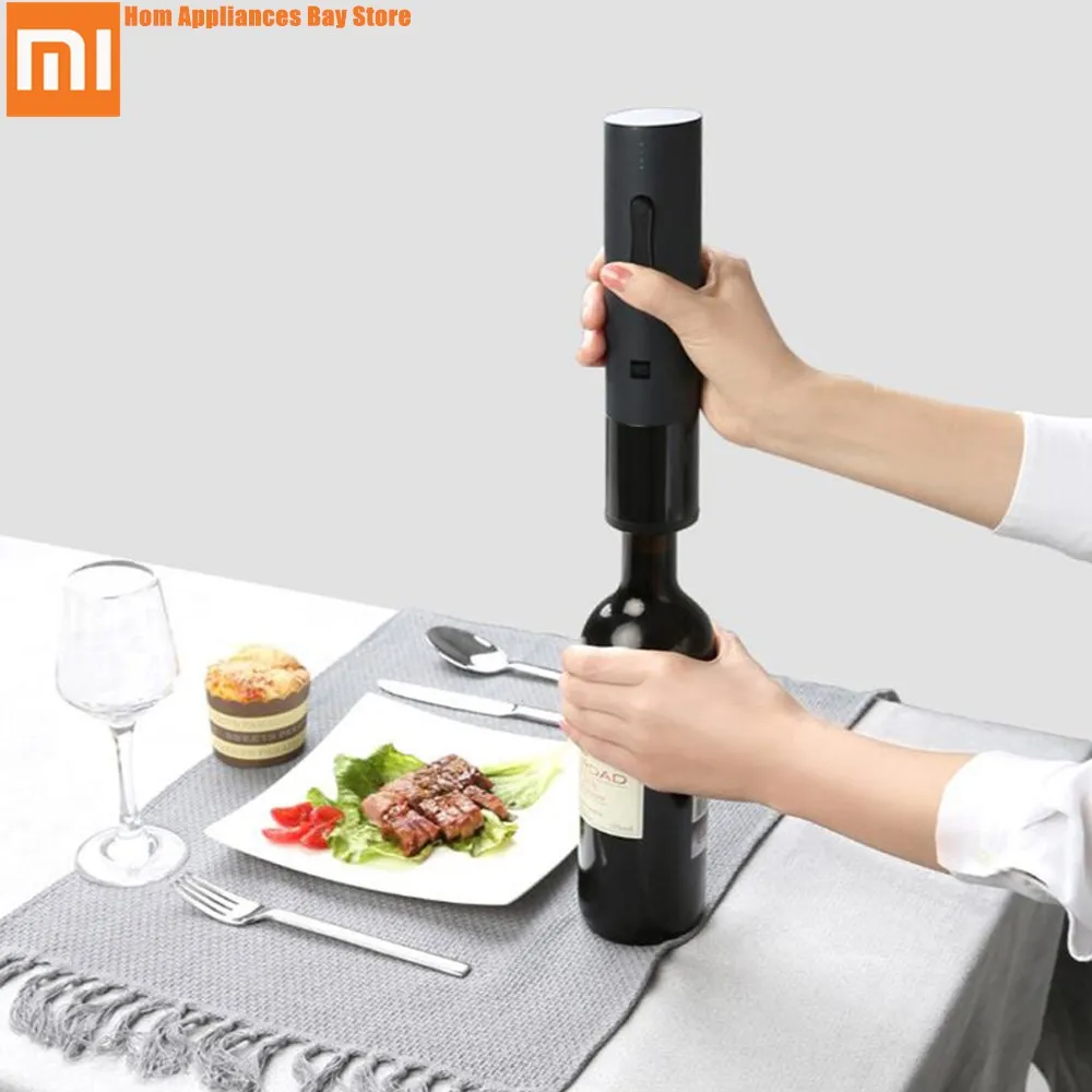 Автоматический штопор Xiaomi Mijia Huohou для бутылок красного вина Электрический нож
