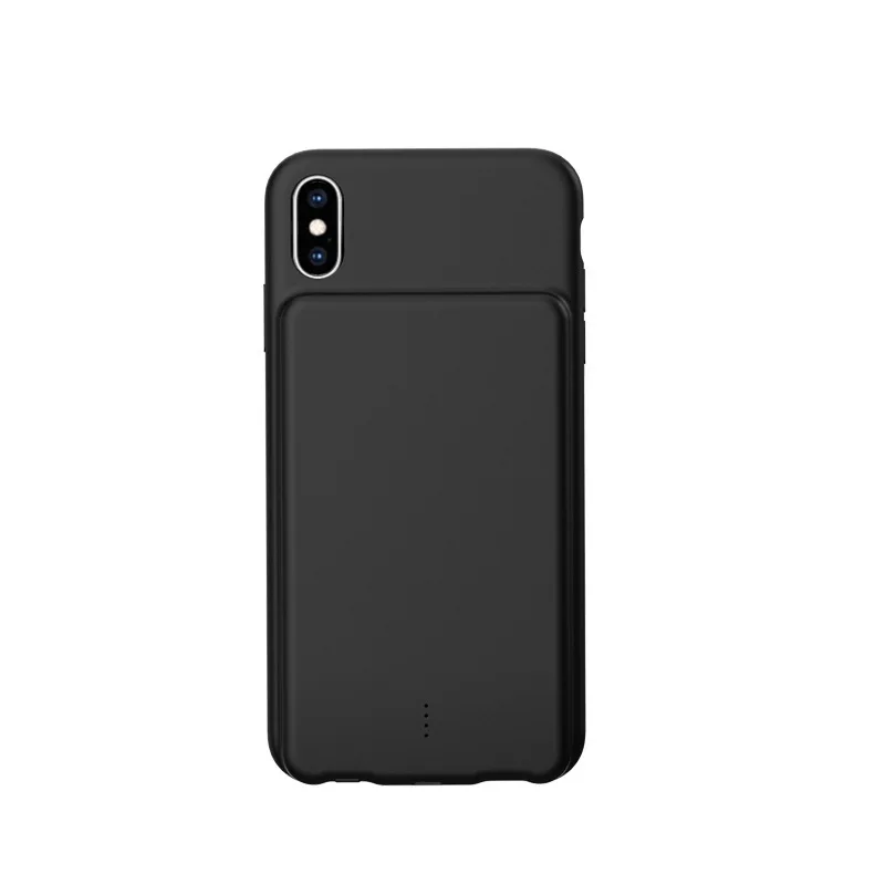 Ext power 5000 мАч силиконовый чехол для зарядного устройства для Iphone XS Max XR внешний тонкий внешний аккумулятор для зарядки