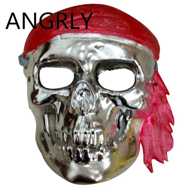 Ангрли мяч Хэллоуин реквизит маска ужаса призрак Фестиваль Карибского моря