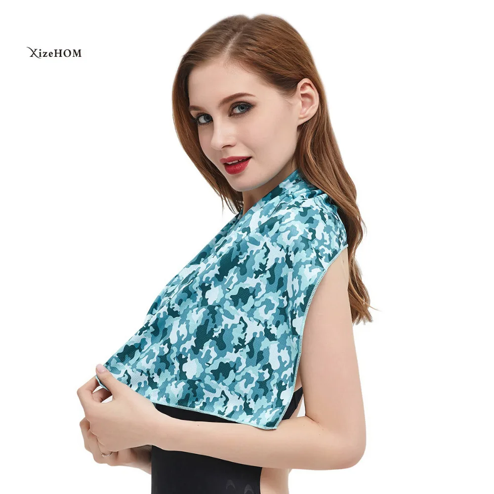 Многоцветное охлаждающее полотенце XizeHOM 2020 дюйма 100 х30 см|cooling towel|instant cooling towelcool