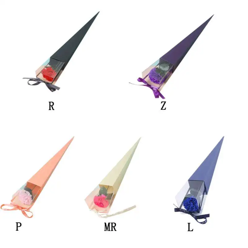 Мыло с гвоздикой 1 шт. искусственные цветочные лепестки Подарочная коробка