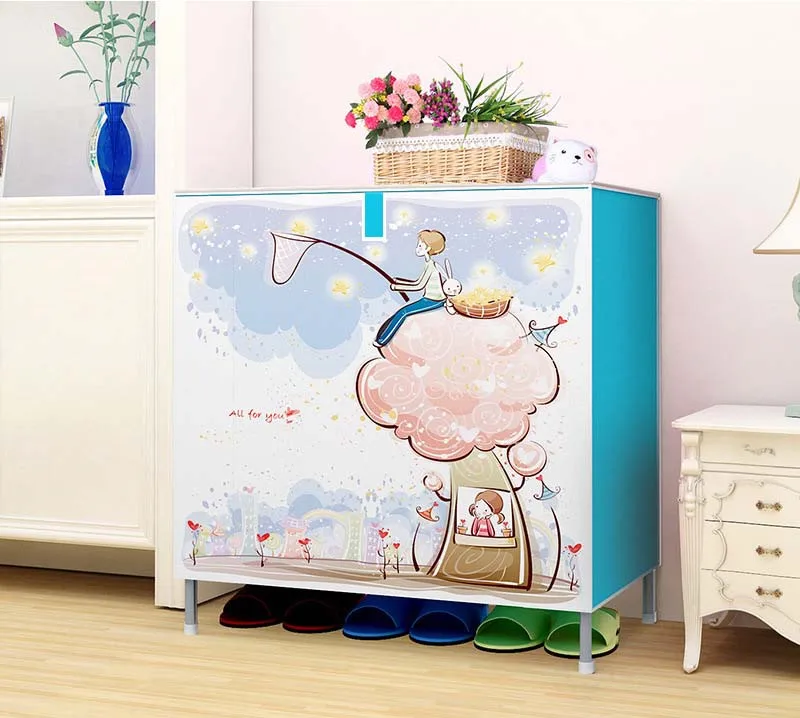 Многофункциональная полка для обуви в гостиной и стойка украшение дома 3D