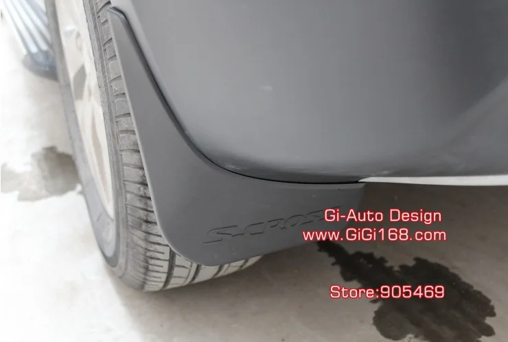 Новый для SX4 S кросс scross крыло брызговик мягкий/крыло со светоотражающим