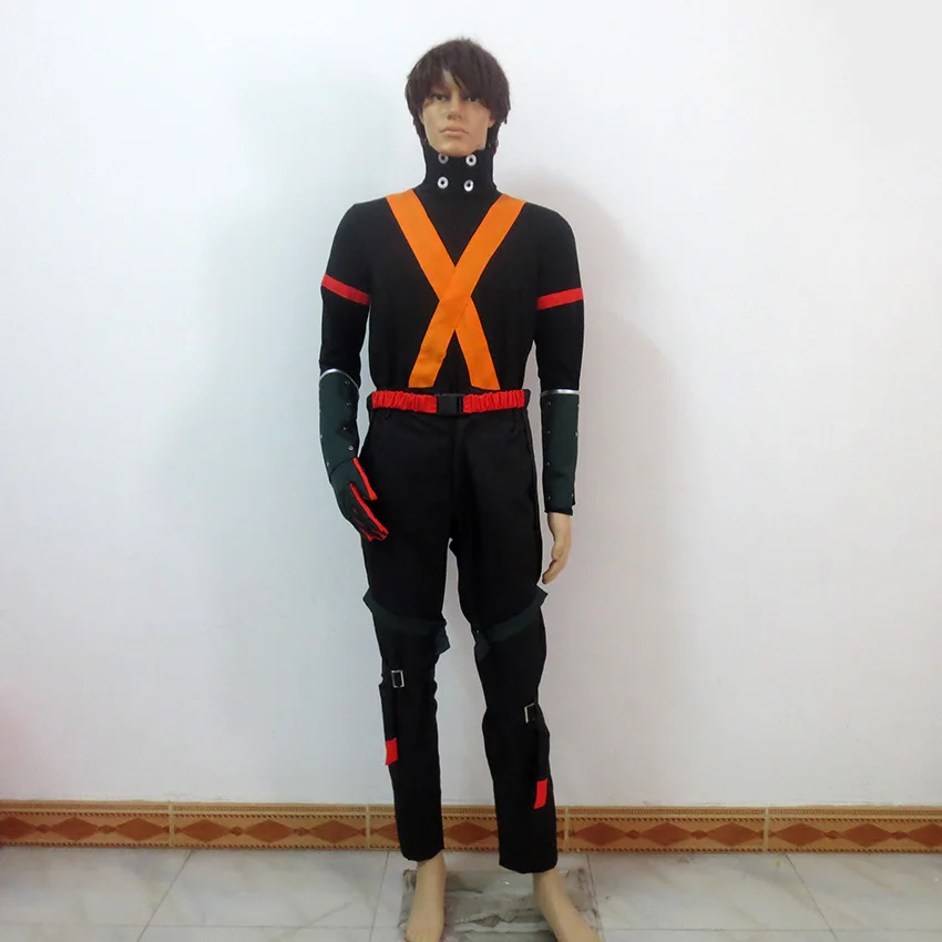 My Hero academic Boku no Bakugou Katsuki Cos костюм для костюмированной вечеринки на Рождество