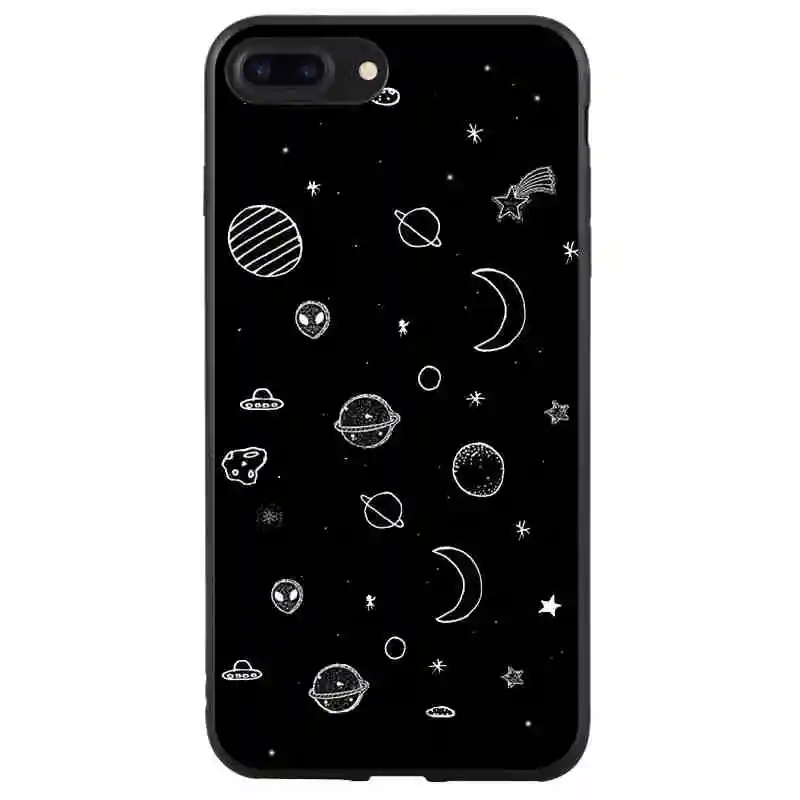 Мягкий силиконовый чехол для iPhone 6, 6 S, 6 Plus, 7, 7 Plus, 8, 8 Plus, X, 5, 5S, SE