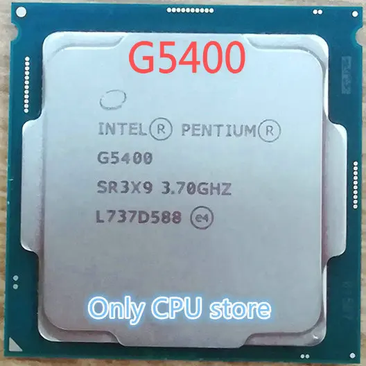 Настольный компьютер Intel PC Pentium процессор G5400 3 7G 512KB 4 Мб LGA 1151 land FC 14 нанометров