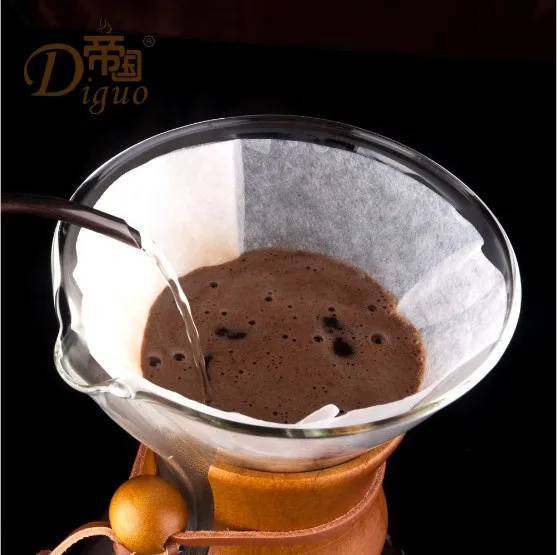 Diguo Кофе Бумажные Фильтры Развернул Полумесяц Круги (Упаковка из 40)|circle| |