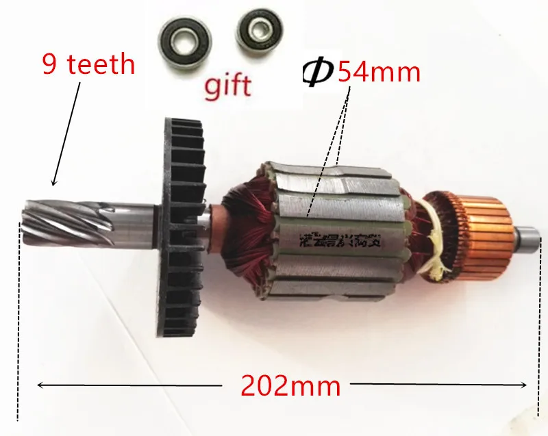 220 240 В роторный якорь для MAKITA HM1306 HM 1306|for makita|rotor armaturearmature makita |
