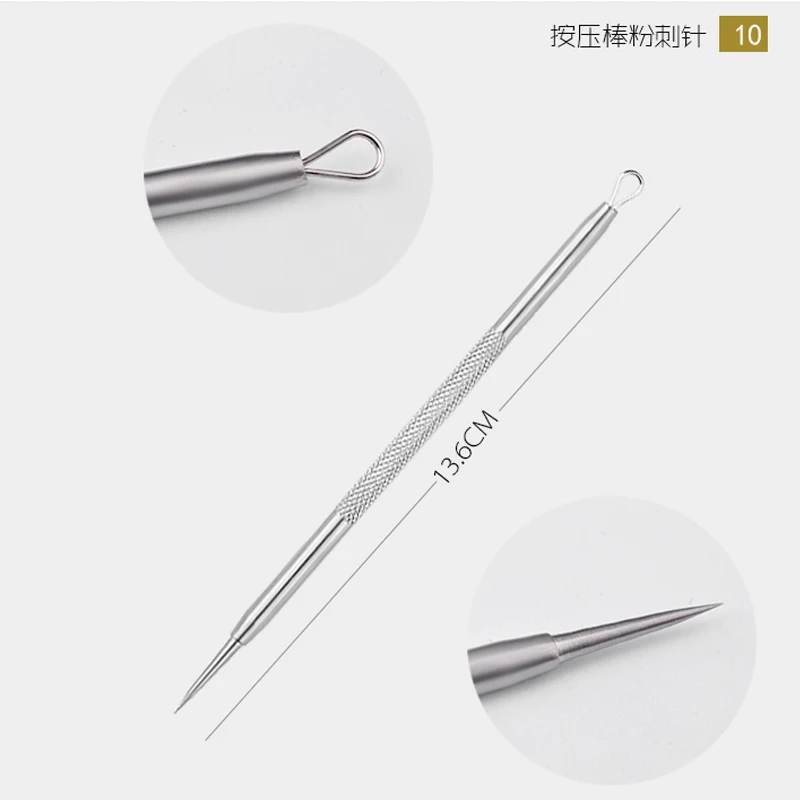 5 шт. экстрактор угрей прыщей акне/угрей инструмент для удаления ложка лица |